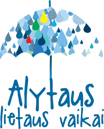 Alytaus Lietaus vaikai logotipas